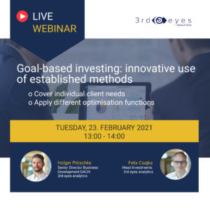 Goal-based investing Webinar